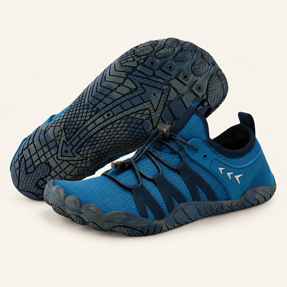 Buty barefoot Caspian Adventure, kolor błękitny