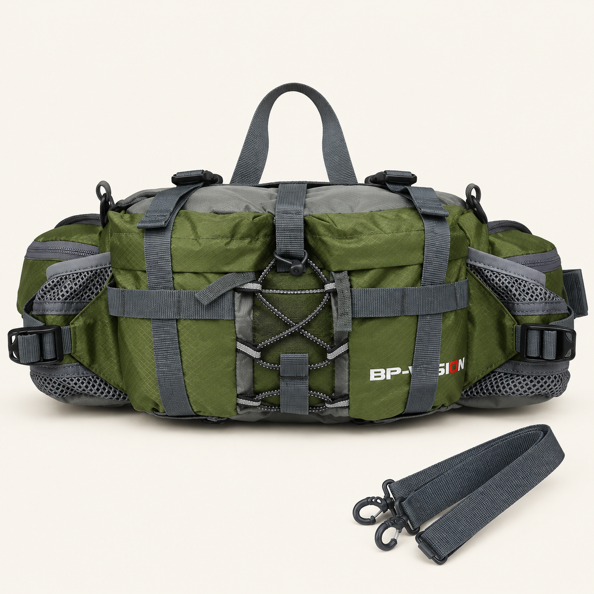 Torba biodrowa BP-Vision 5 l, kolor zielony