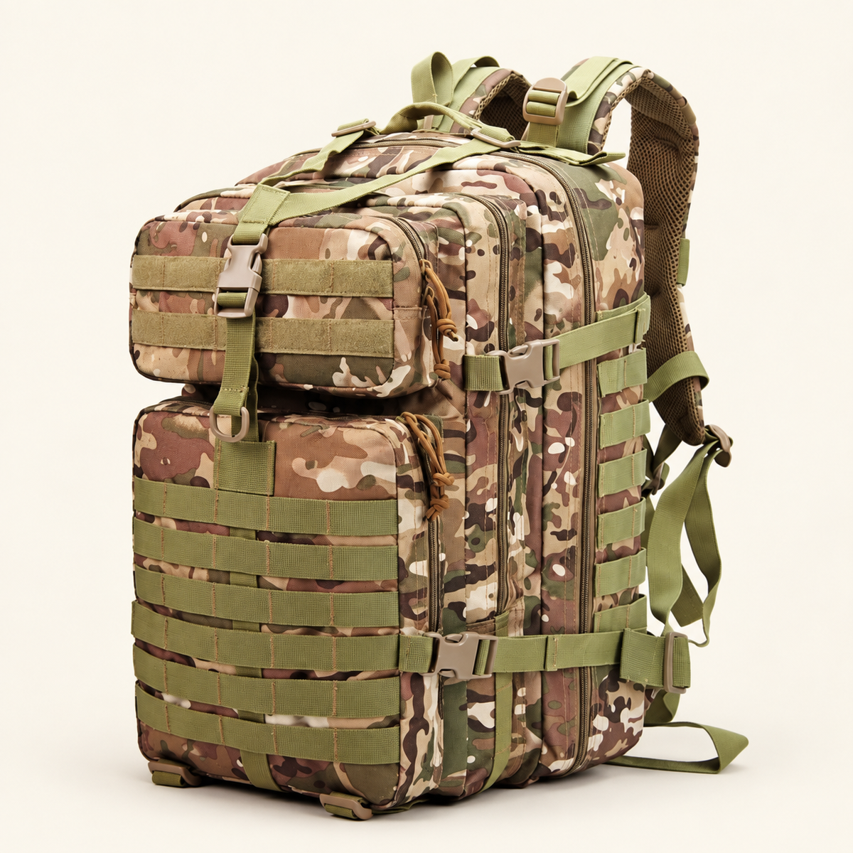 Plecak taktyczny 50 l MOLLE, kolor kamuflaż 3