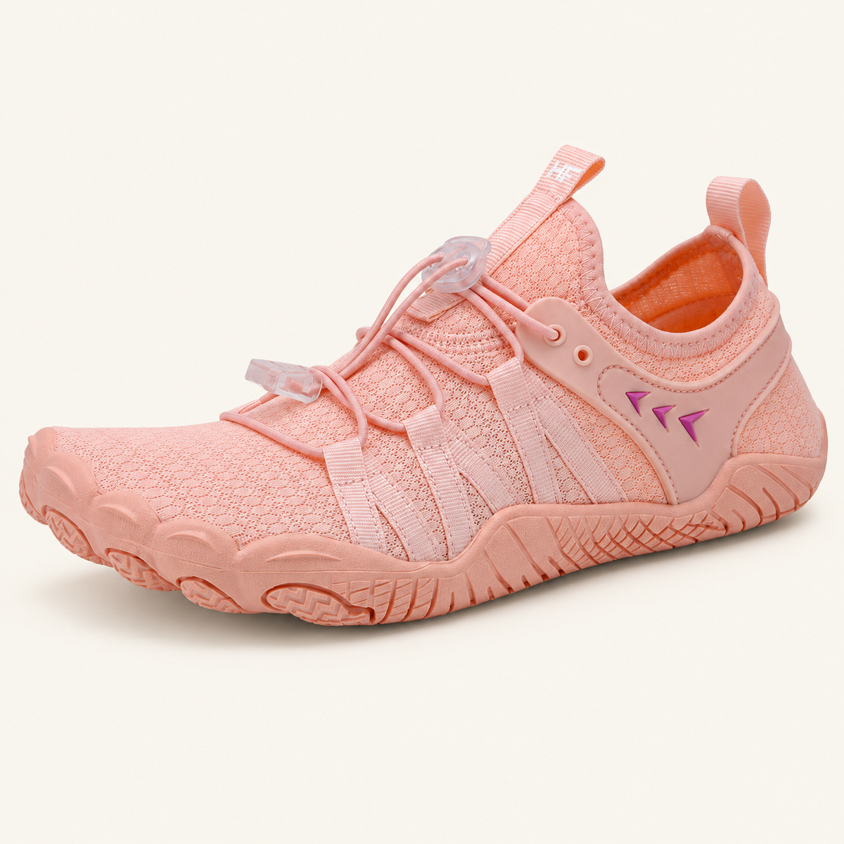 Buty barefoot Caspian Adventure, kolor różowy