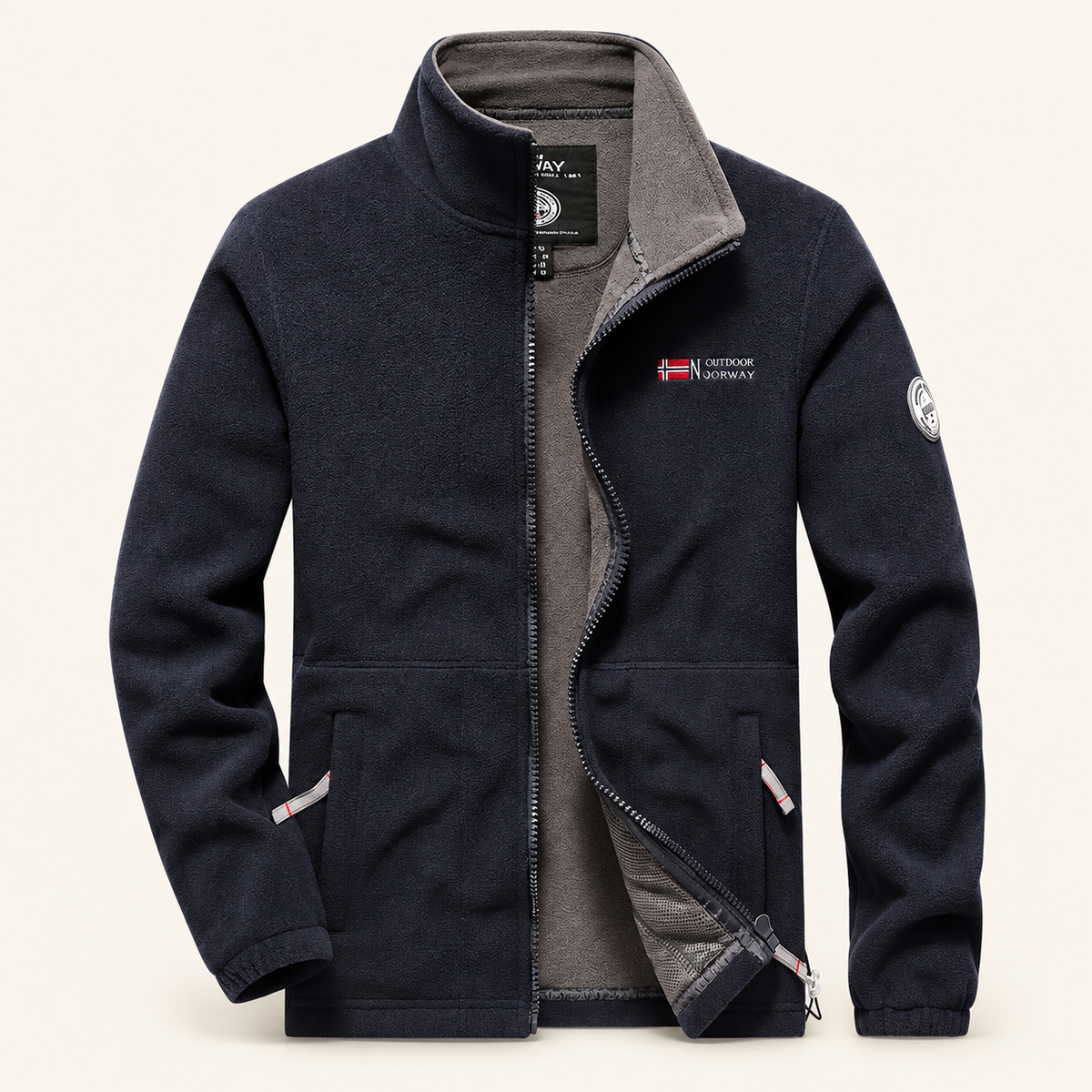 Polar męski Outdoor Norway, kolor granatowy