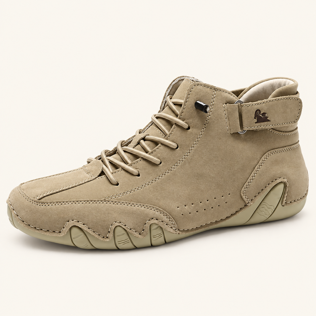 Buty barefoot za kostkę Ldeck Denver, kolor khaki