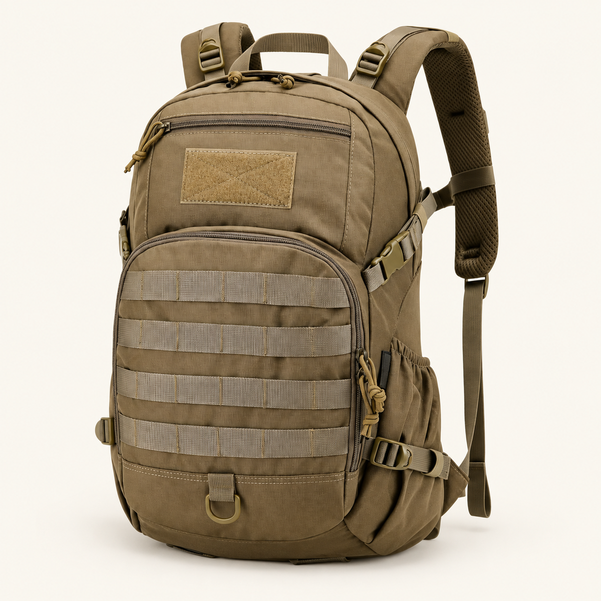 Plecak taktyczny 25 l MOLLE, kolor khaki