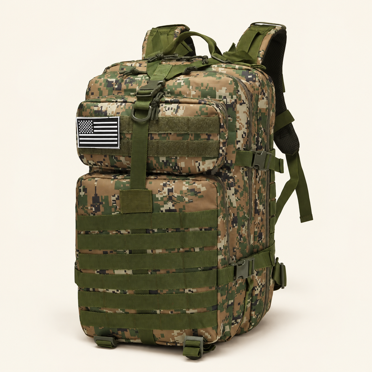 Plecak taktyczny 50 l MOLLE, kolor kamuflaż 1